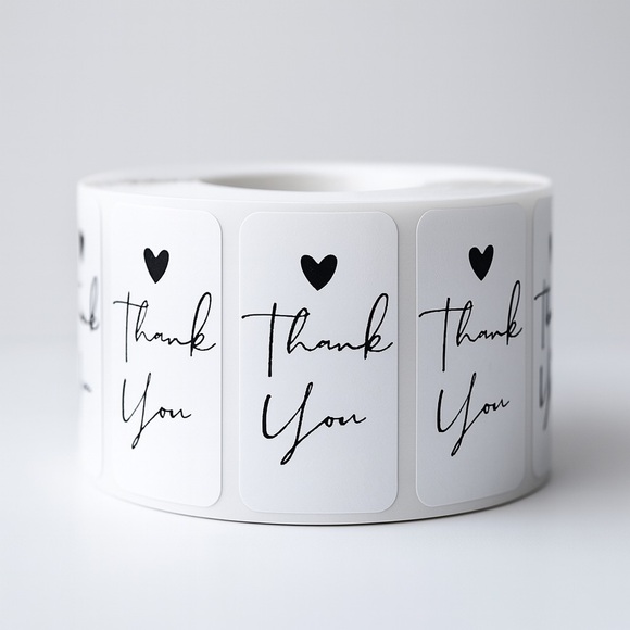 STICKERAFT Other - Pack of 100 stickers | Thank You roll for Poshmark |  Shipping Supplies​ new